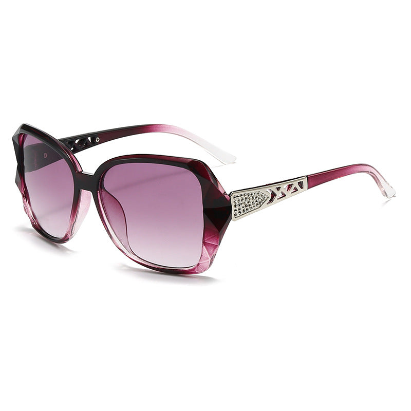 Oversized Geometrischer Rahmen Sonnenbrillen