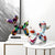 Bunte Ballon-Hund Skulptur Brehn