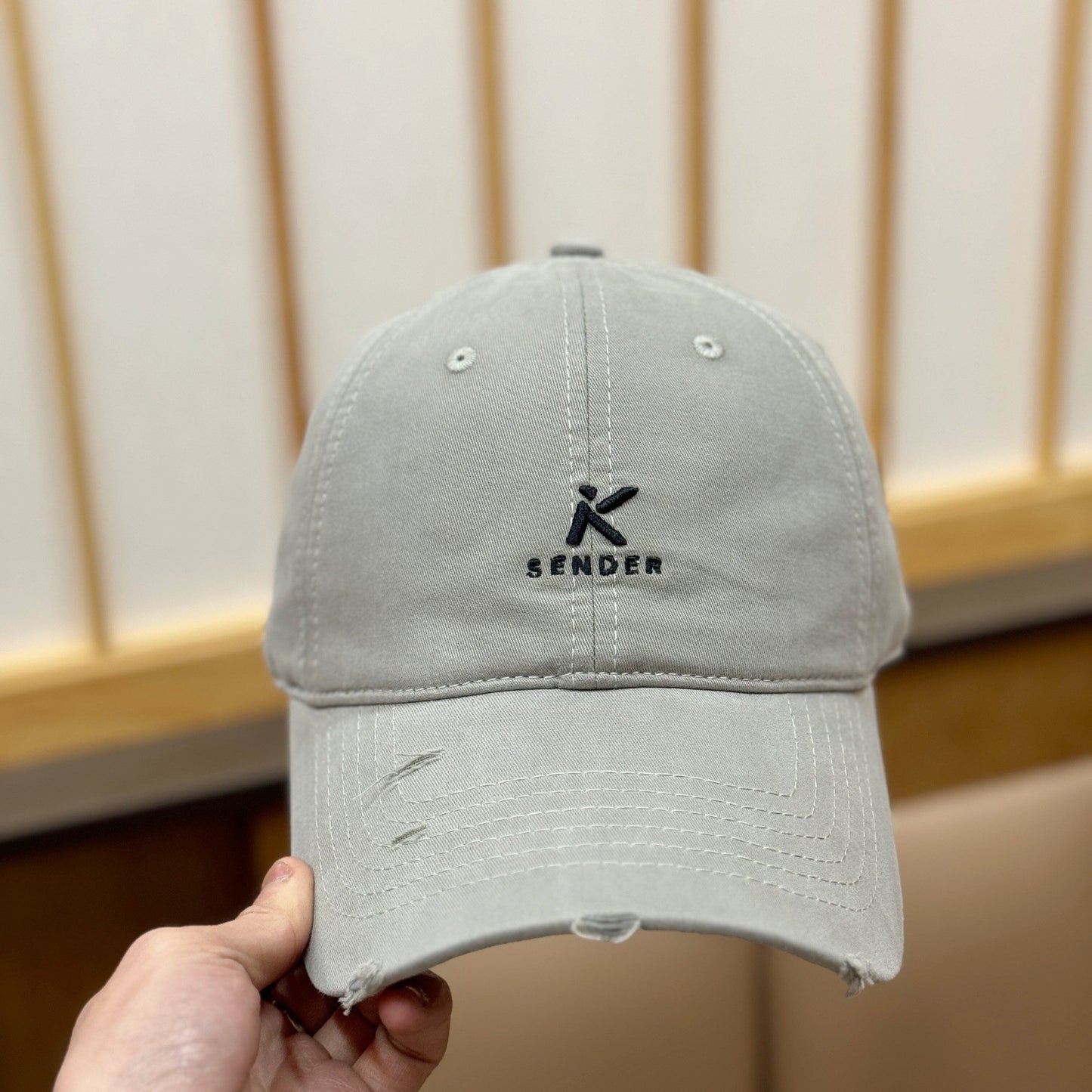 Männer Casual Distressed Baseball Cap Brehn 1784270777