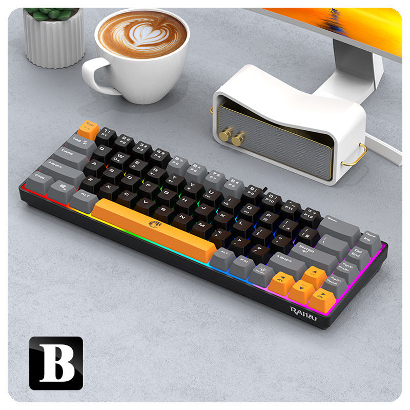 Kompakte drahtlose mechanische Tastatur Brehn