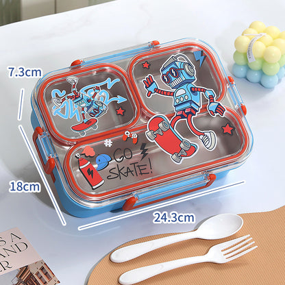 Spaß-Themen Multi-Sektion Lunchbehälter
