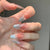 Geschmücktes Press-On Nagelset Brehn