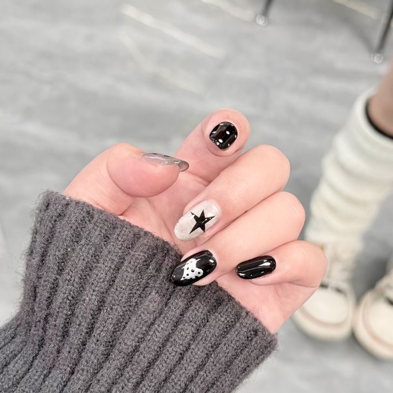 Künstlerisches Ombre Glitter Nagelkunst Set Brehn