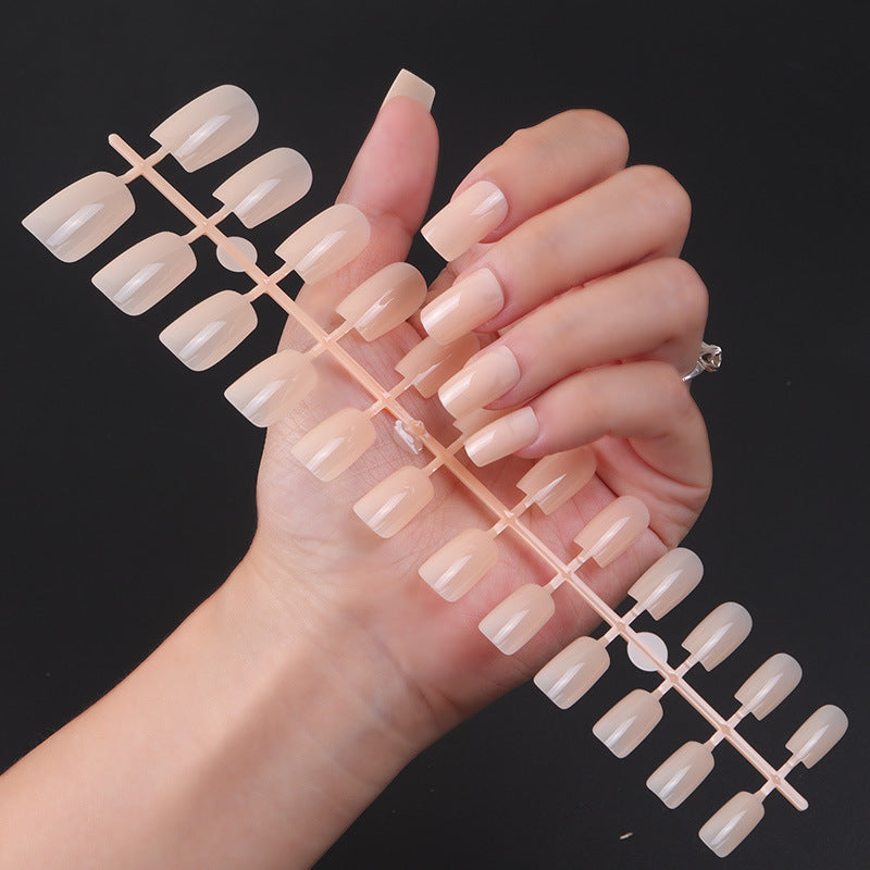 Natürliche glänzende Press-On-Nagelspitzen Brehn