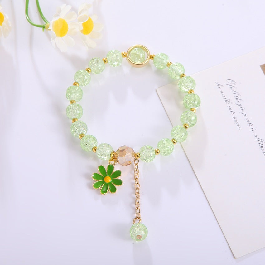 Elegantes Armband mit Blumenanhänger Brehn