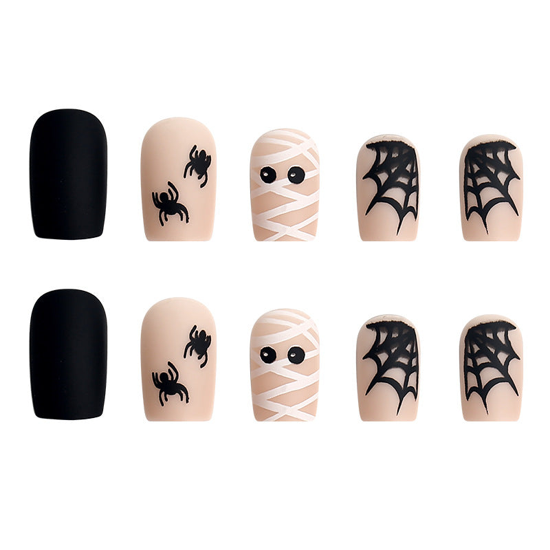 Kunstnagelset mit einzigartigen Mustern Brehn