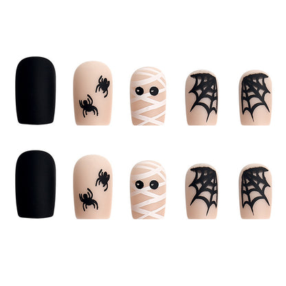 Kunstnagelset mit einzigartigen Mustern Brehn