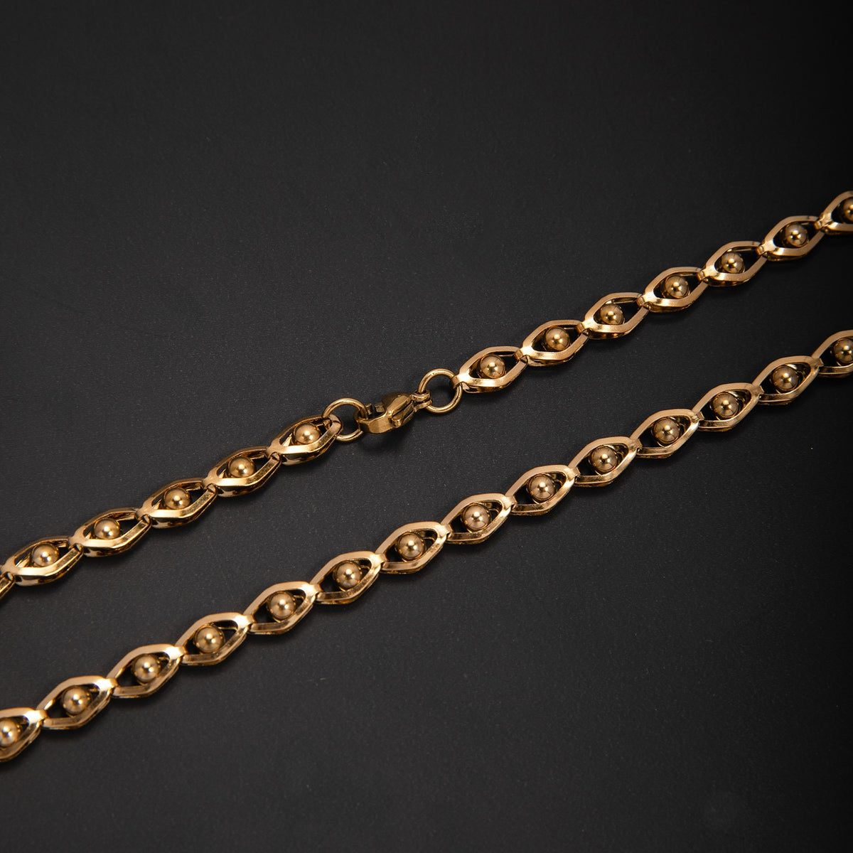 Stylische Kettenhalskette Brehn