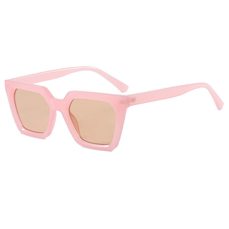 Damen geometrische Sonnenbrille im luxuriösen Acetat-Rahmen Brehn