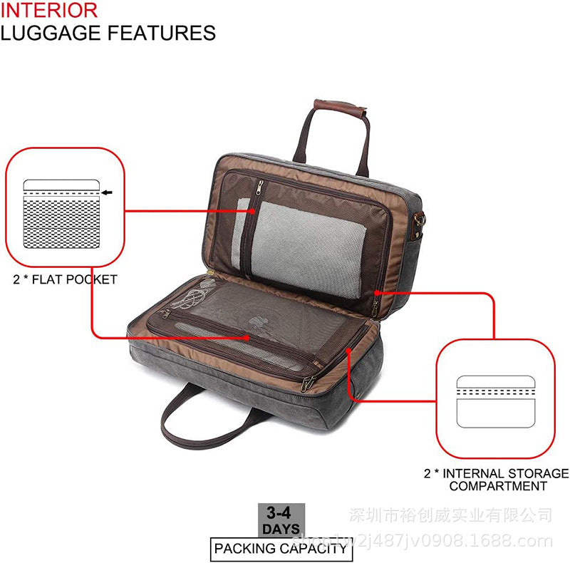 Vielseitige Wochenend-Reise-Duffel-Tasche Brehn