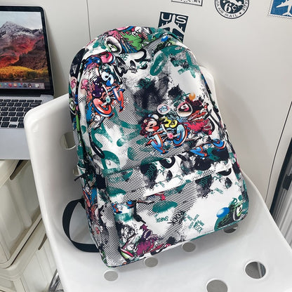 Künstlerischer Grafikdruck Rucksack