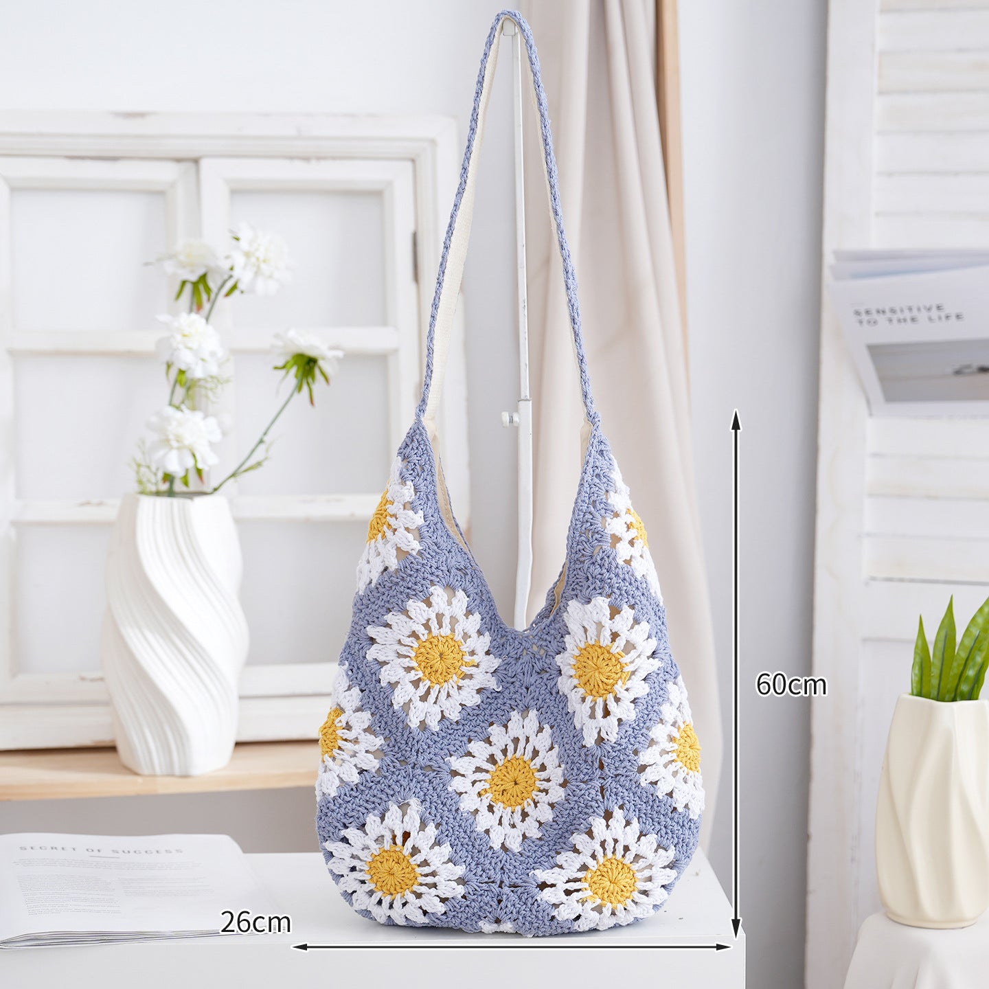 Handgefertigte Häkel Tasche Brehn