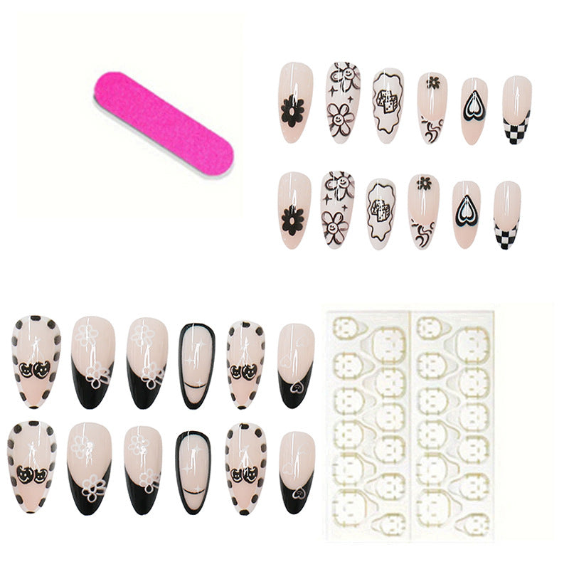 Kreatives Grafisches Nagelkunst Set