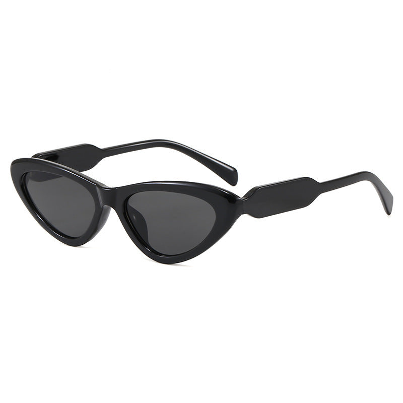 Schicke Cat-Eye Sonnenbrille mit einzigartigem Rahmen Brehn