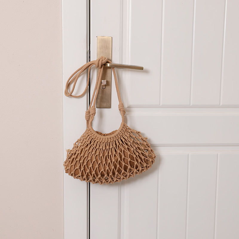 Damen Handgeknüpfte Tragetasche im Boho-Stil Brehn