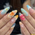Künstlerisches Floral Nagelkunst Set Brehn