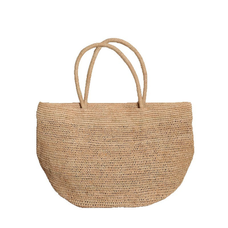 Handgefertigte Strandtasche Aus Natürlichem Material Brehn