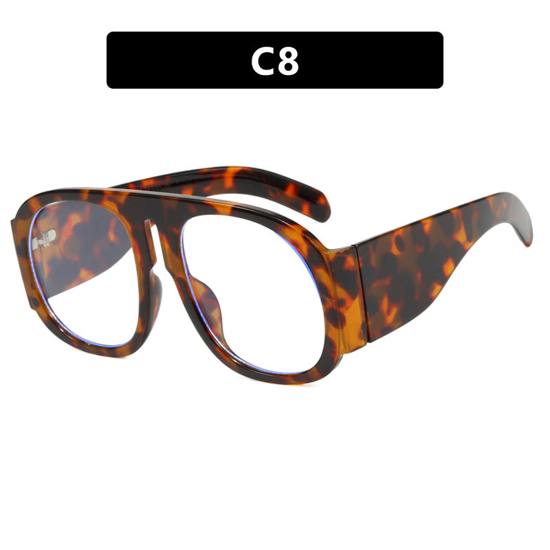 Damen oversized Sonnenbrille mit breitem Rahmen und hoher UV-Schutz Brehn