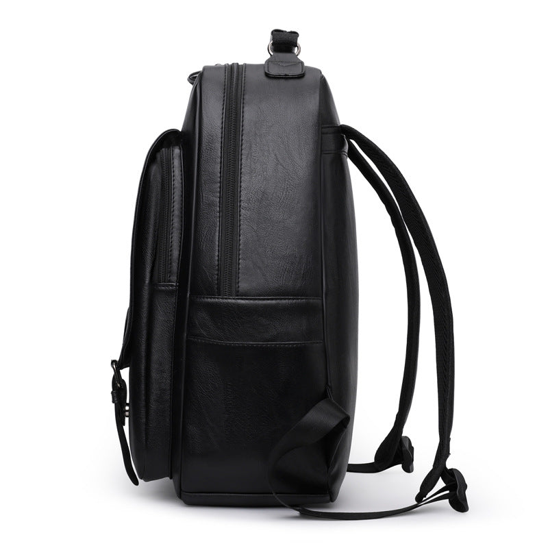 Stylischer Leder-Rucksack Brehn