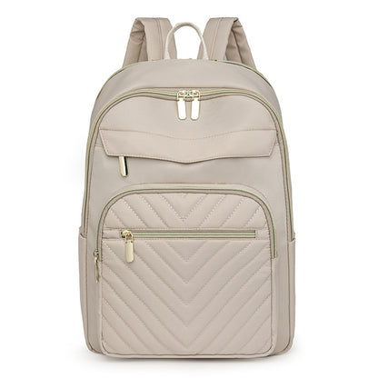 Moderner Ge quilteter Rucksack Brehn