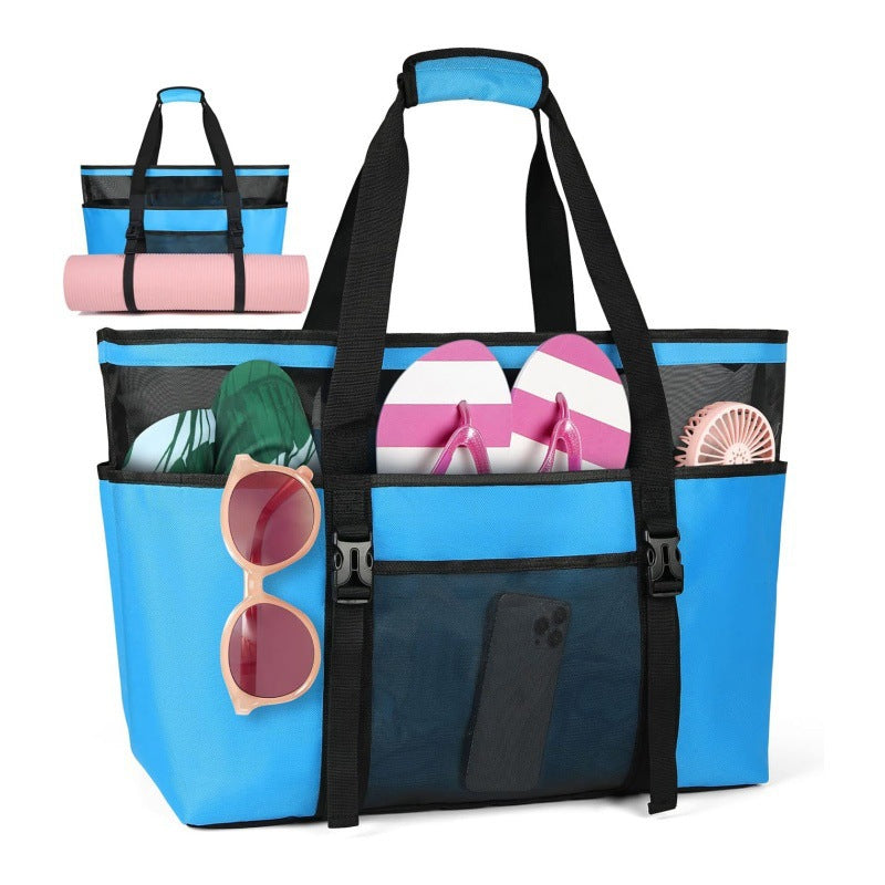 Multifunktionale Strandtasche mit Fächern Brehn