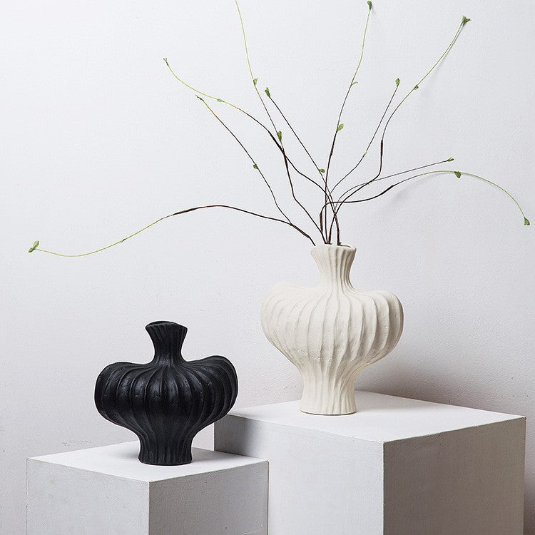 Stilvolle Keramikkunst Vase Brehn