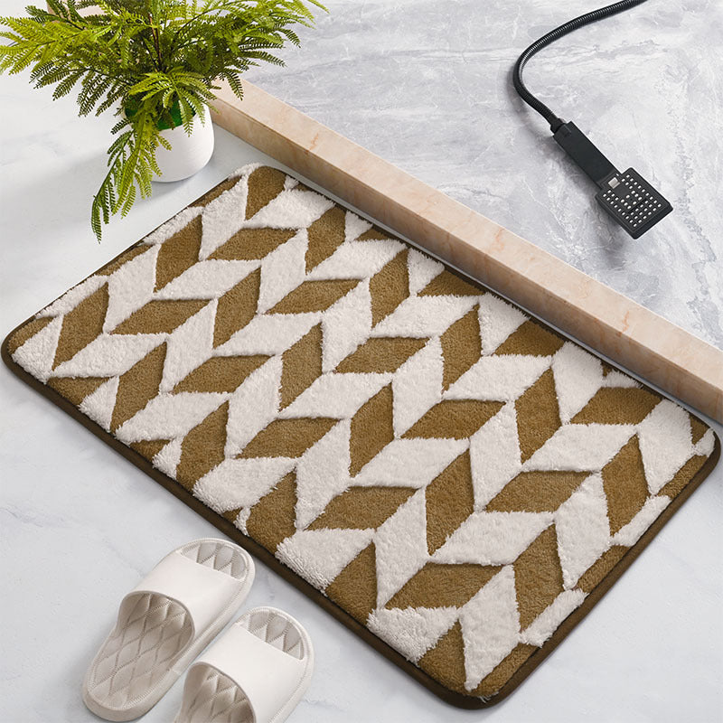 Geometrisches Muster Badmatte