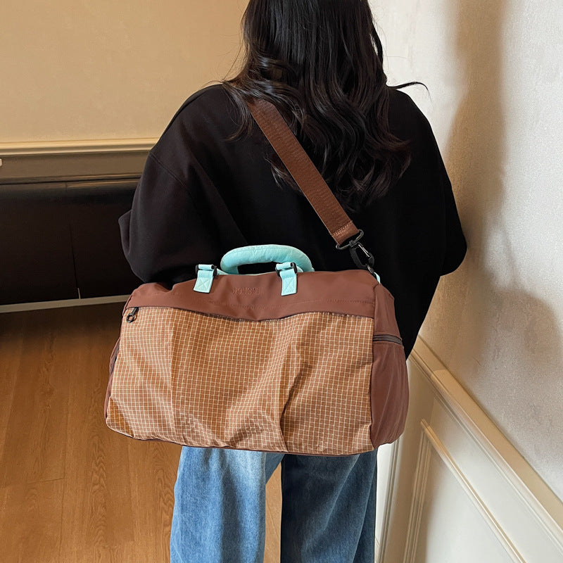 Stylische Reis-Duffel-Tasche mit hochwertigem wasserabweisendem Material Brehn