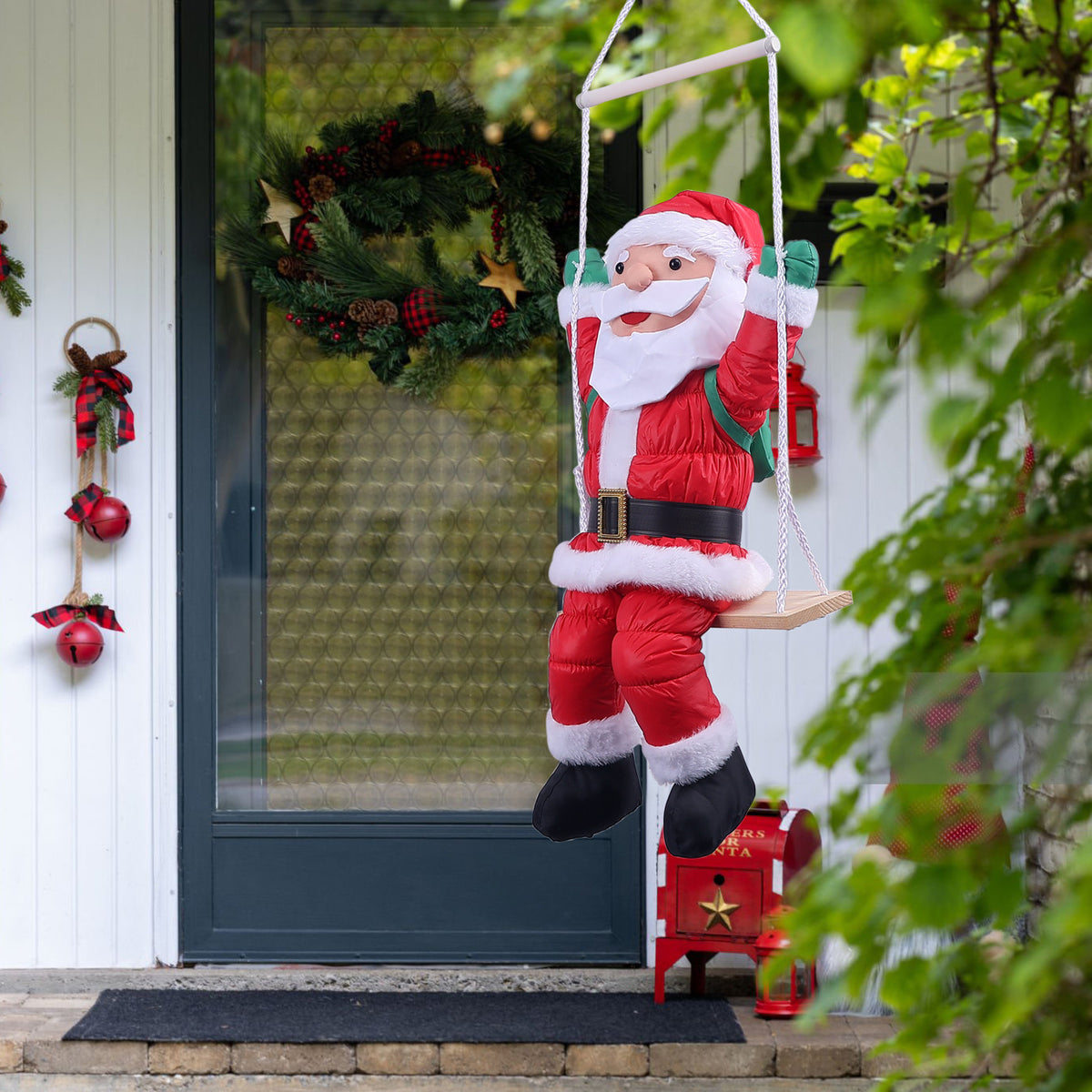 Dekorative Schwenkende Weihnachtsmannfigur