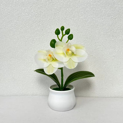 Elegante künstliche Orchideen Dekoration