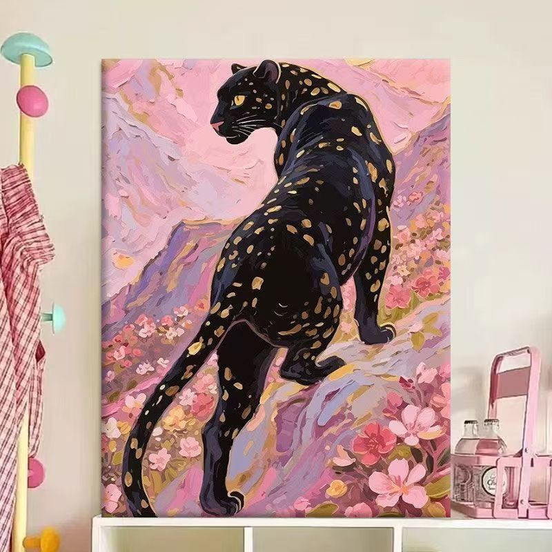 Künstlerische tierische Wandkunst auf Leinwand Brehn