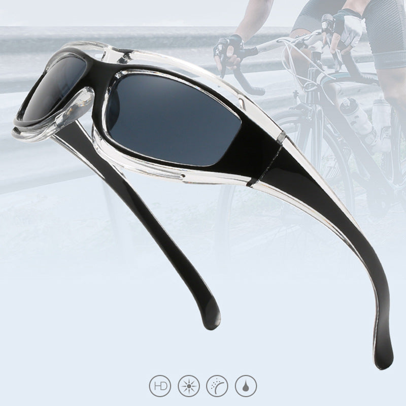 Damen Sportliche Sonnenbrille mit aerodynamischem Design und polarisierenden Gläsern Brehn