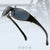 Damen Sportliche Sonnenbrille mit aerodynamischem Design und polarisierenden Gläsern Brehn