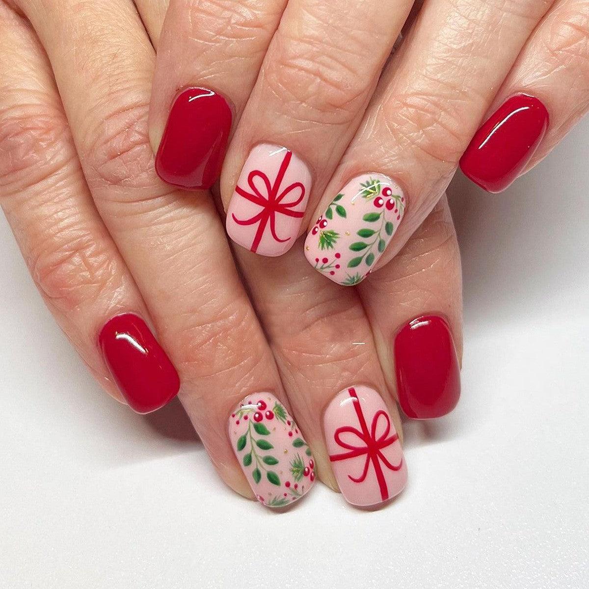 Urlaubs-Themen Press-On Nail Art Brehn