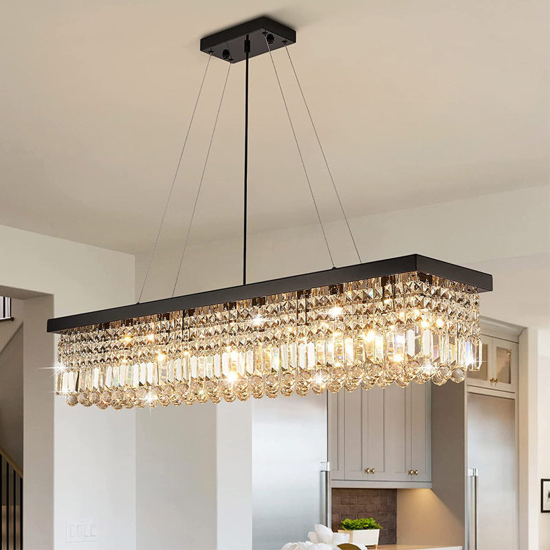 Kristall Linear Pendelleuchte