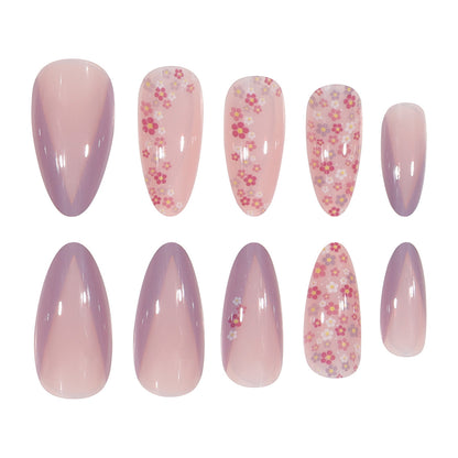Blumendesign Stiletto Press-On Nägel Brehn 1789086021