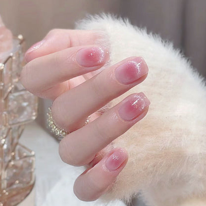 Glitter Ombre Nagelkunst Brehn