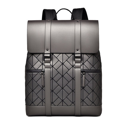 Stylische geometrisch gemusterte Rucksack Brehn