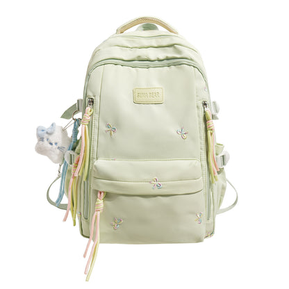 Stylische Bestickte Schulrucksack Brehn