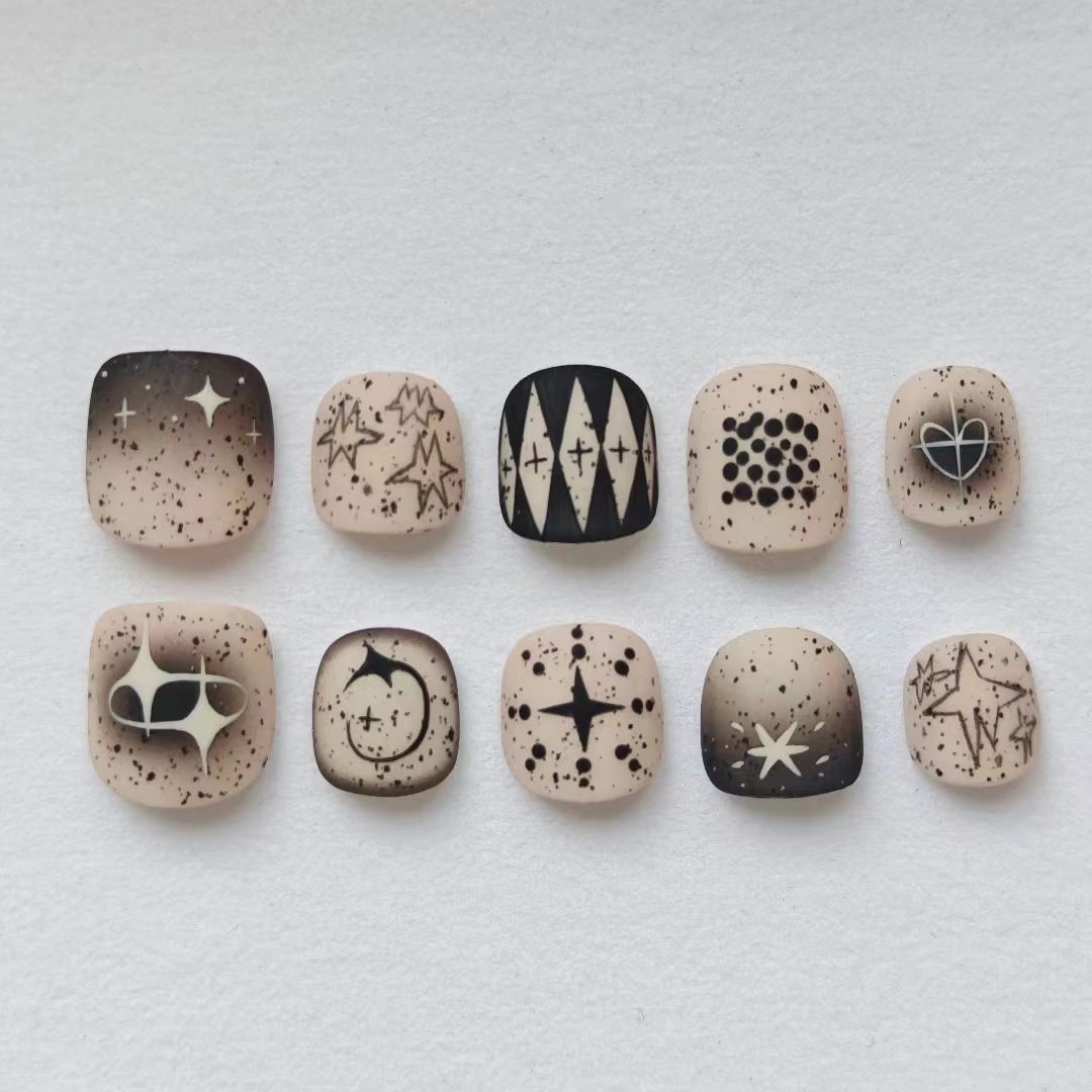 Künstlerisches Nageldesign Kit Brehn