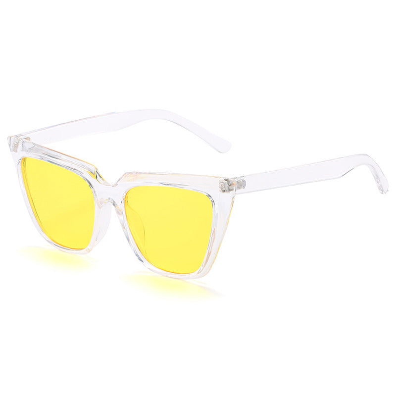 Damen Geometrische Oversized-Sonnenbrille Brehn