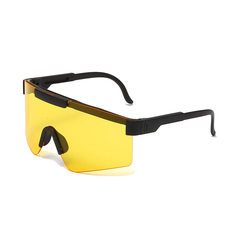 Damen Sport-Sonnenbrille mit futuristischem Design Brehn