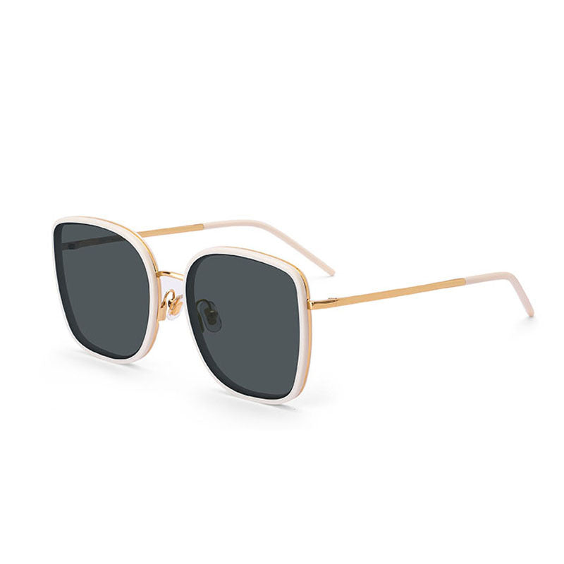 Damen Modische Oversized-Sonnenbrille im eleganten Quadratdesign Brehn