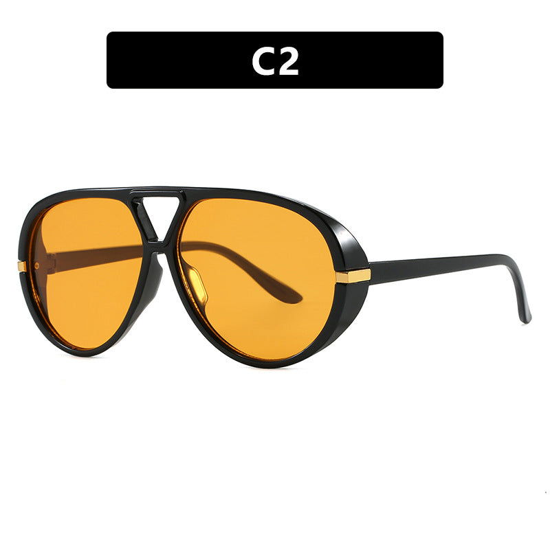 Damen modische große Sonnenbrille mit elegantem Rahmen und schützenden Gläsern Brehn