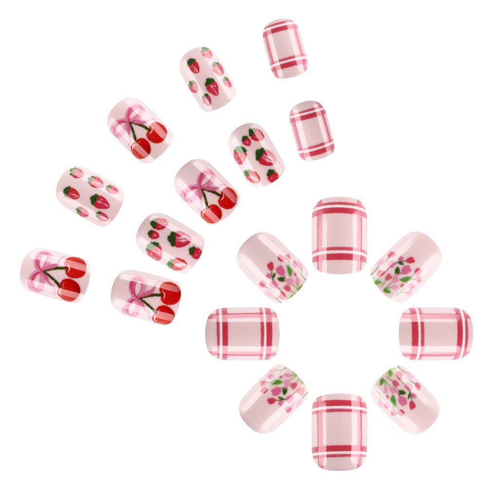 Künstlerisches Kirschblüten-Nagelkunst-Set Brehn
