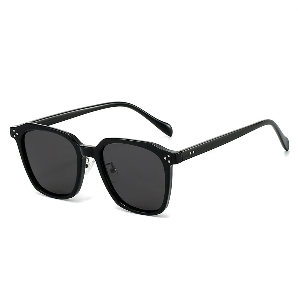 Damen quadratische Sonnenbrille mit modernem Materialmix Brehn