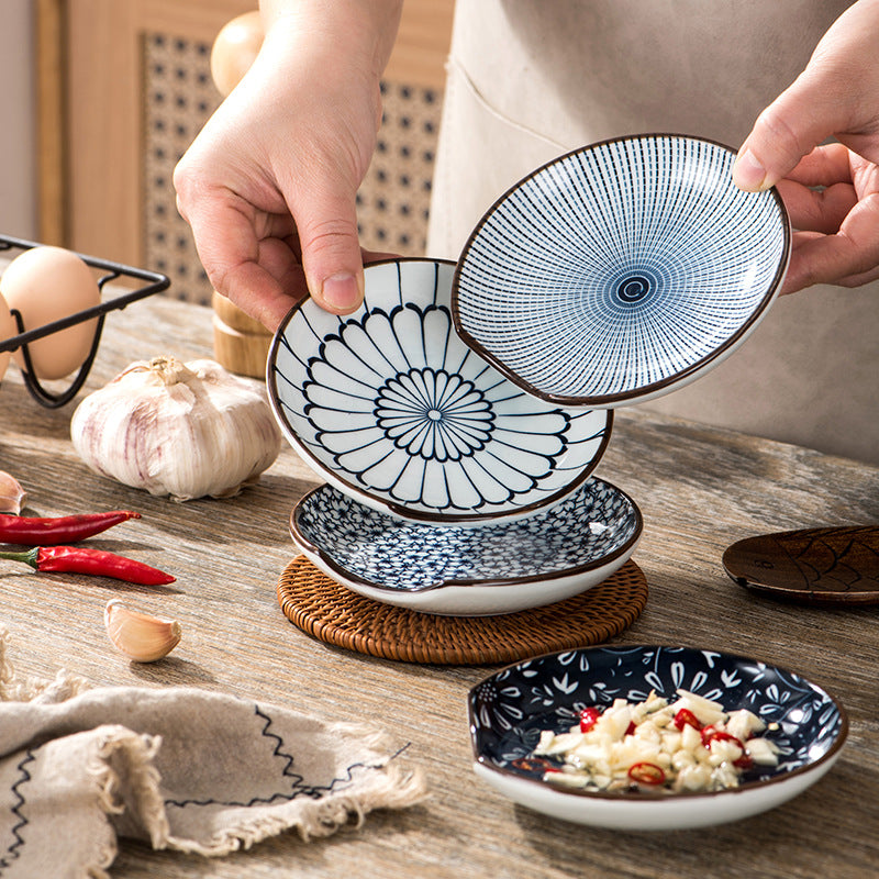 Elegantes Porzellanschalen-Set für Vorspeisen