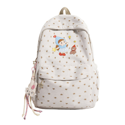 Niedlicher Cartoon-Charakter-Rucksack Brehn