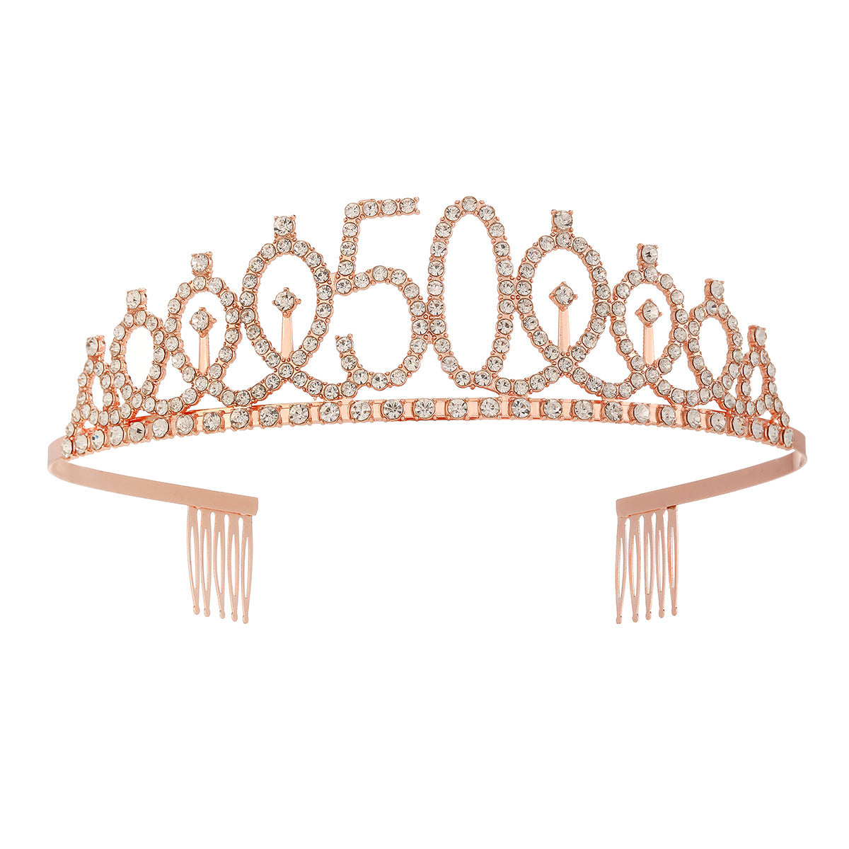 Damen Kristallverzierte Tiara mit elegantem Design Brehn