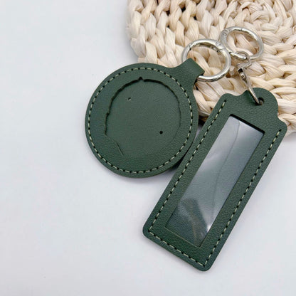 Personalisierter Leder-Schlüsselanhänger Brehn